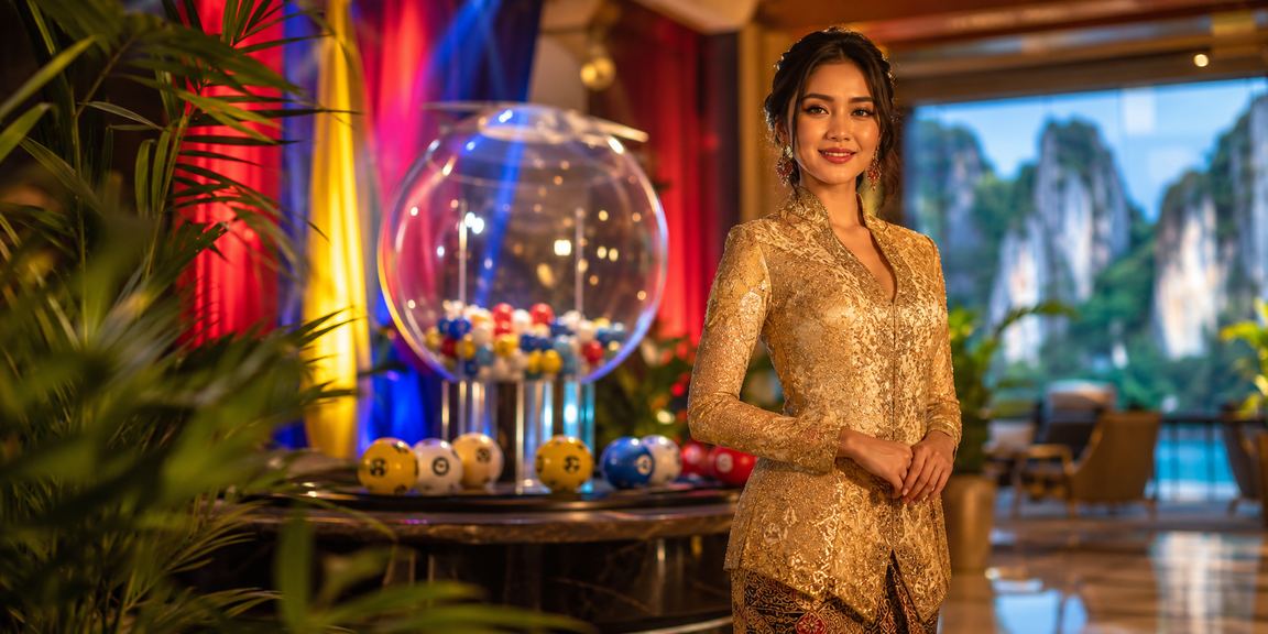 Loteri kasino bergaya Malaysia di Ipoh dengan pakaian kebaya dan platform dior888